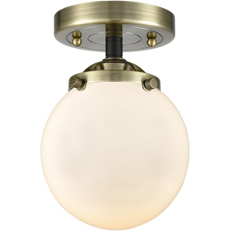 One Light Semi-Flush Mount